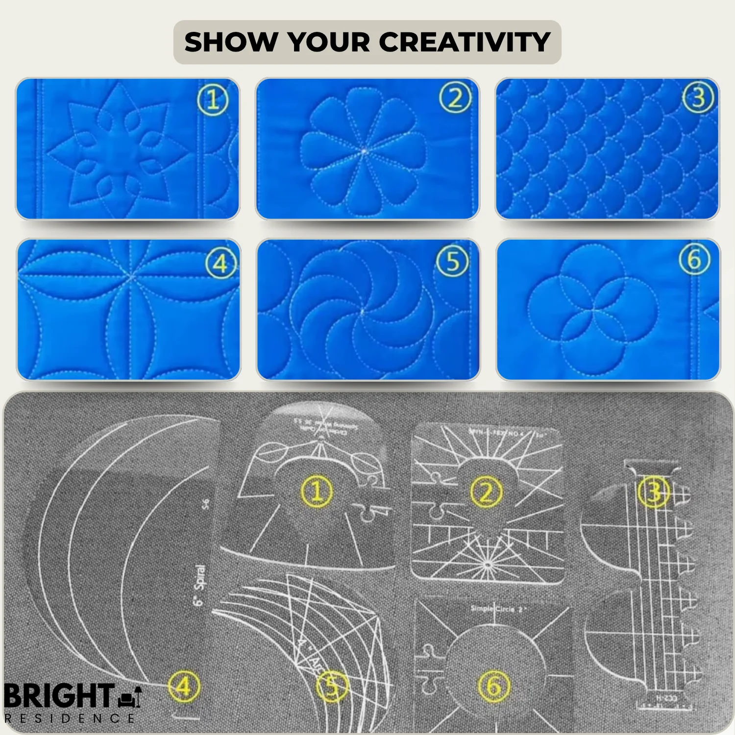 PatchBloom™ - DIY kit for patchworkers - Image 2