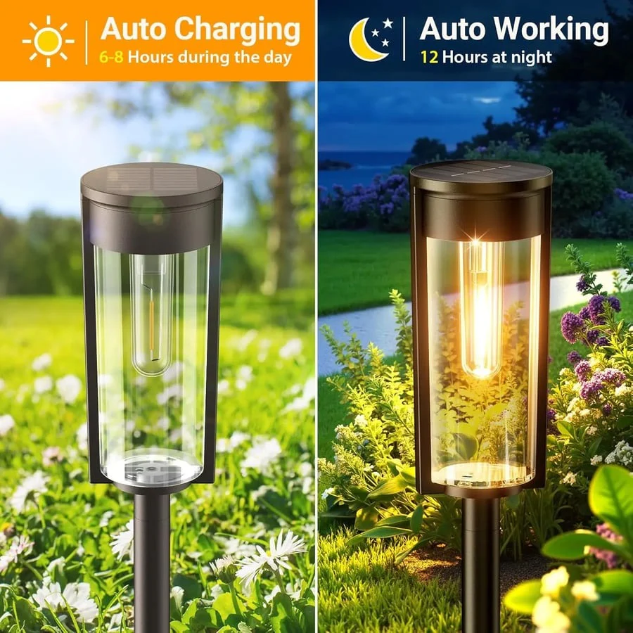 PathwayGlow – Effortless Continuous Solar Lighting for Garden Paths - Image 9