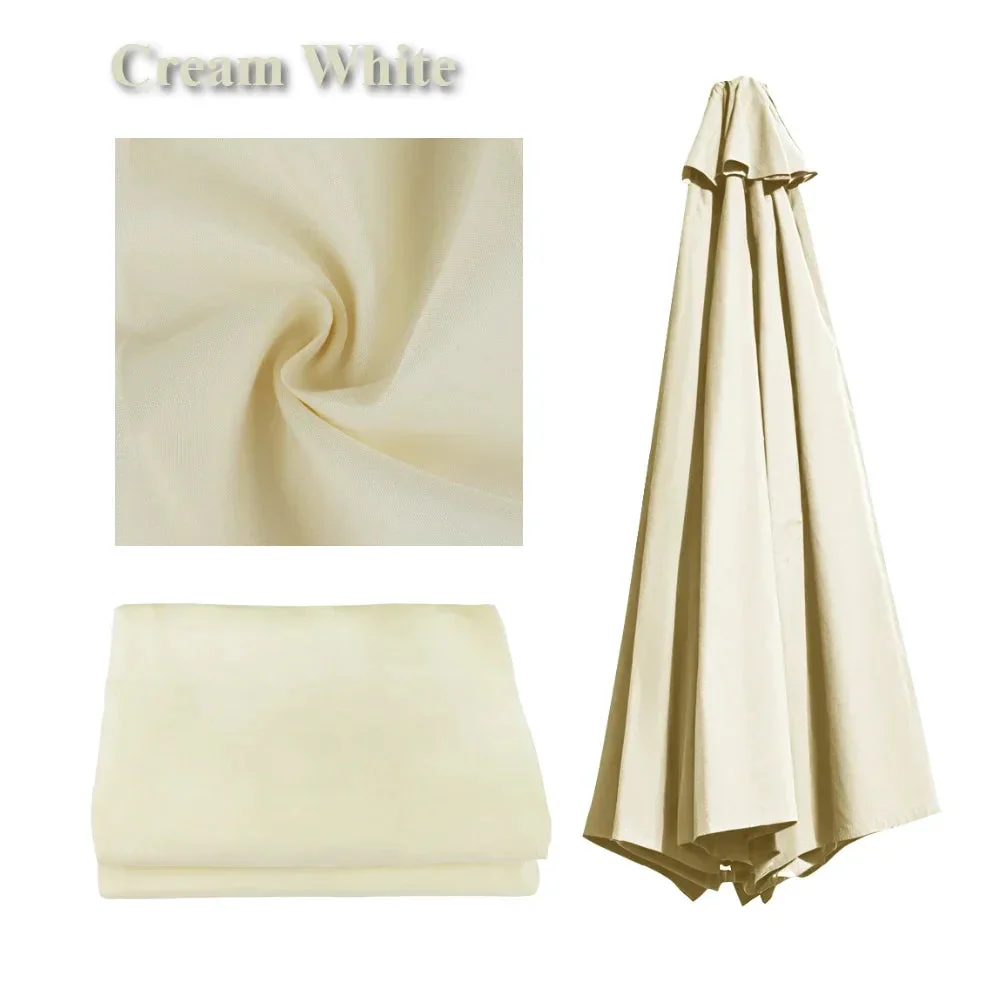 Patio Umbrella Replacement Canopy | Ventilated Waterproof Polyester | Outdoor Patio & Garden