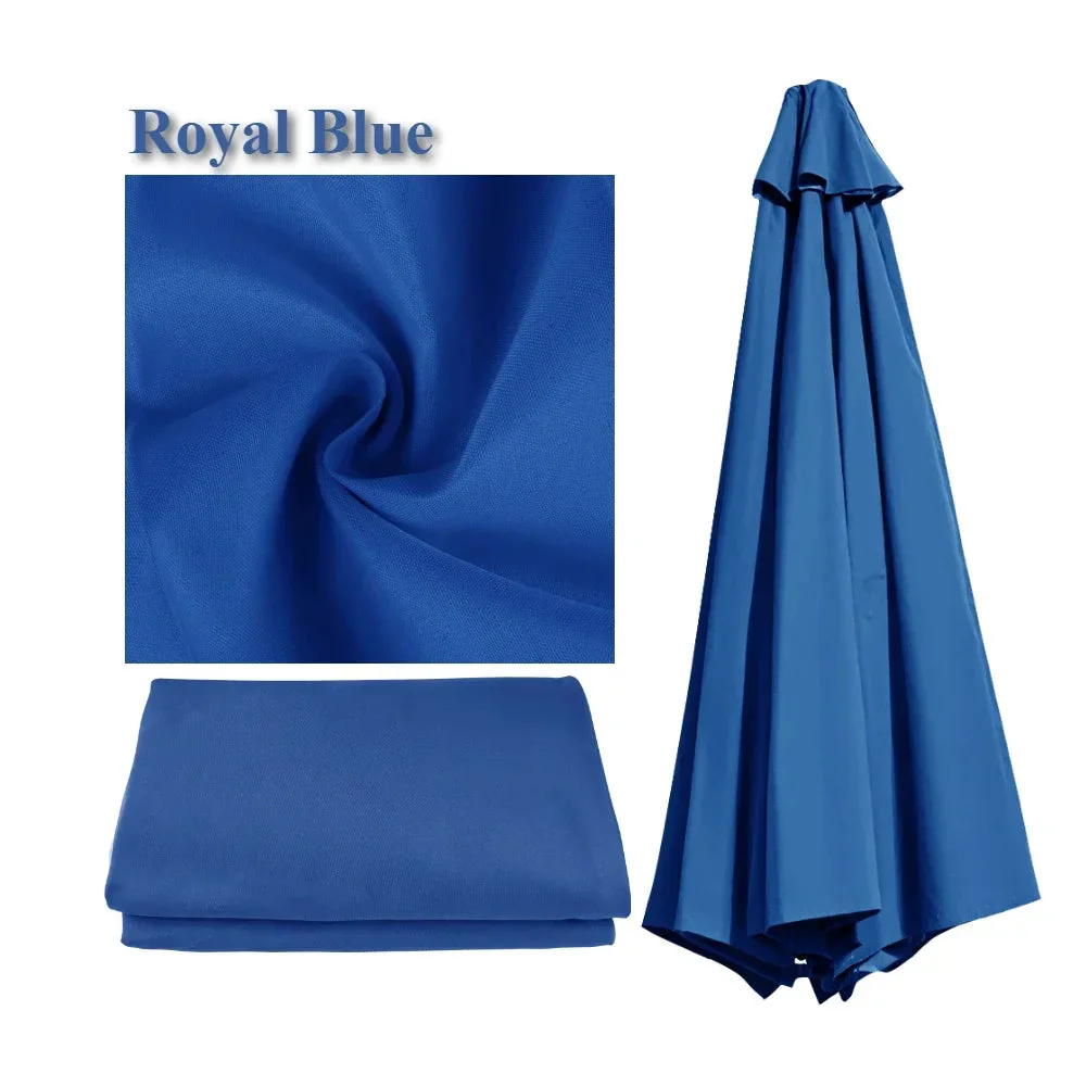 Patio Umbrella Replacement Canopy | Ventilated Waterproof Polyester | Outdoor Patio & Garden - Image 7