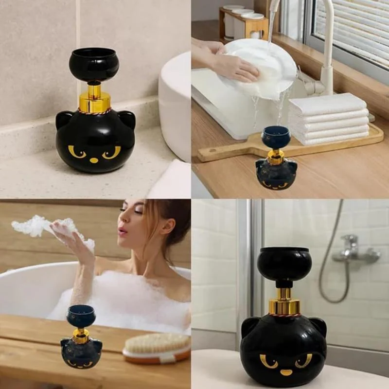 1+1 FREE | PawPure - Hands-Free Hygiene with Fun Cat Paw Foam Dispenser - Image 7