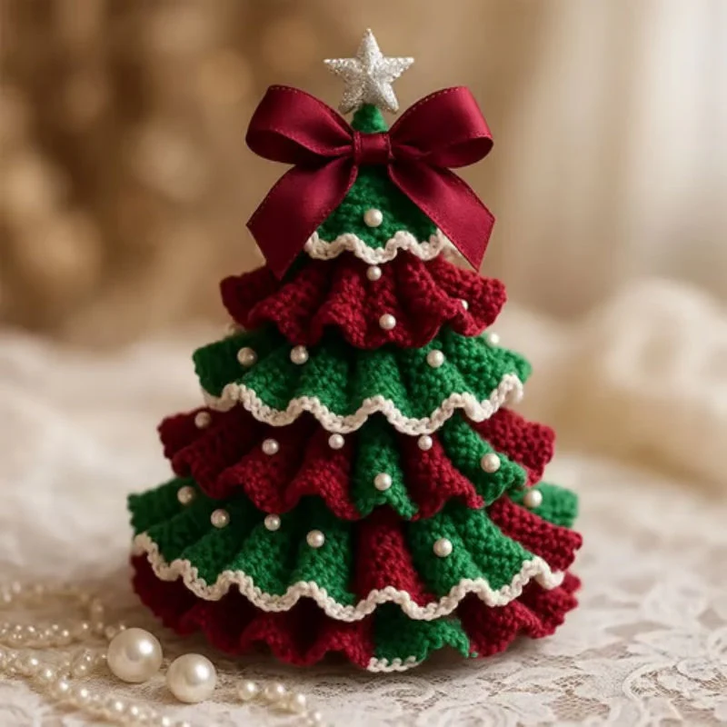 PearlPine – Hand-Crocheted Christmas Trees Full of Elegance - Image 9