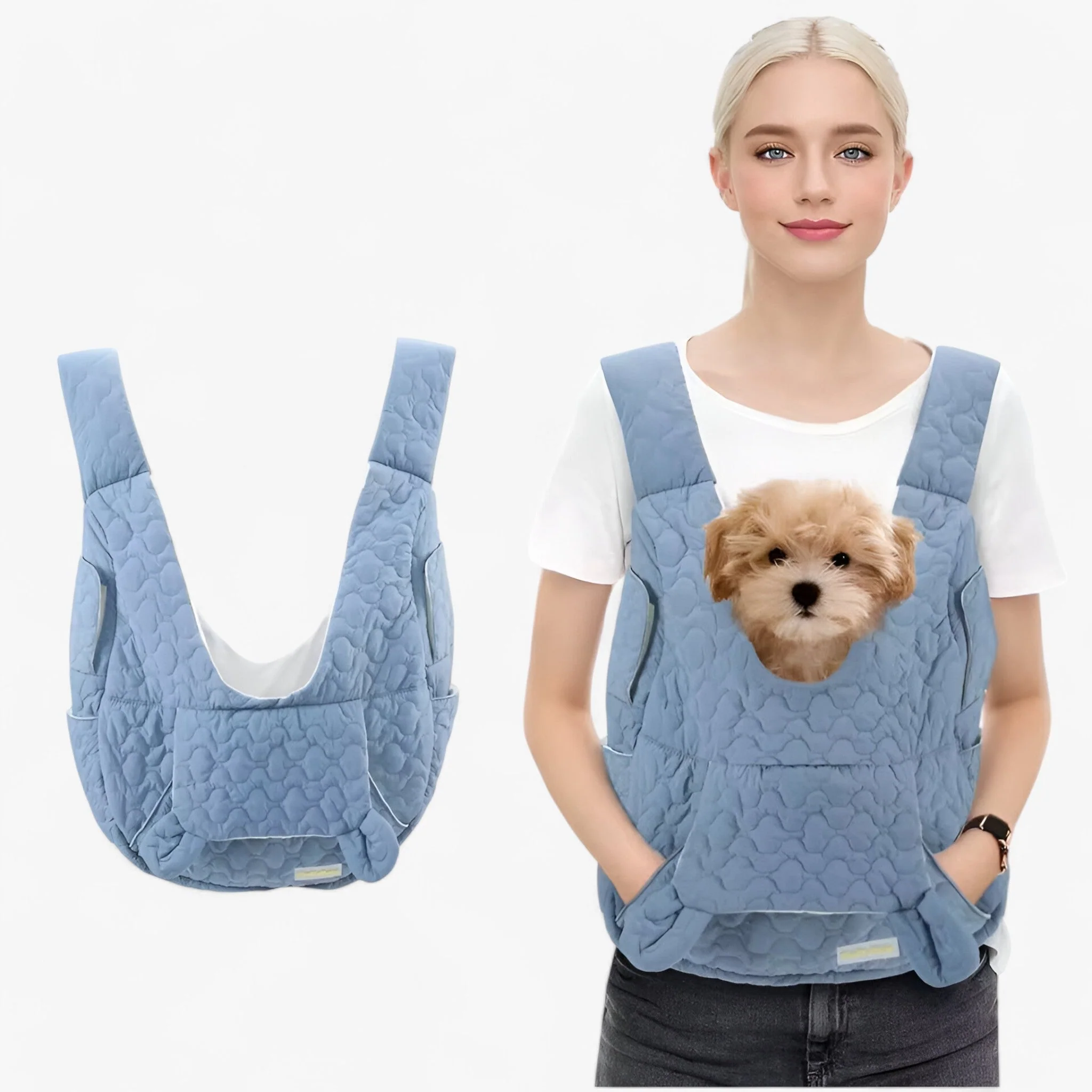 Pet Carrier for Cats & Small Dogs | Water-Repellent | Breathable Mesh & Holds up to 22 lb