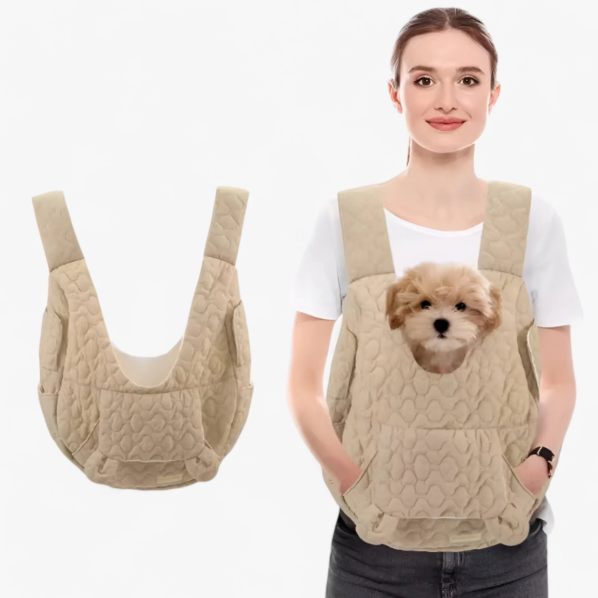 Pet Carrier for Cats & Small Dogs | Water-Repellent | Breathable Mesh & Holds up to 22 lb - Image 5