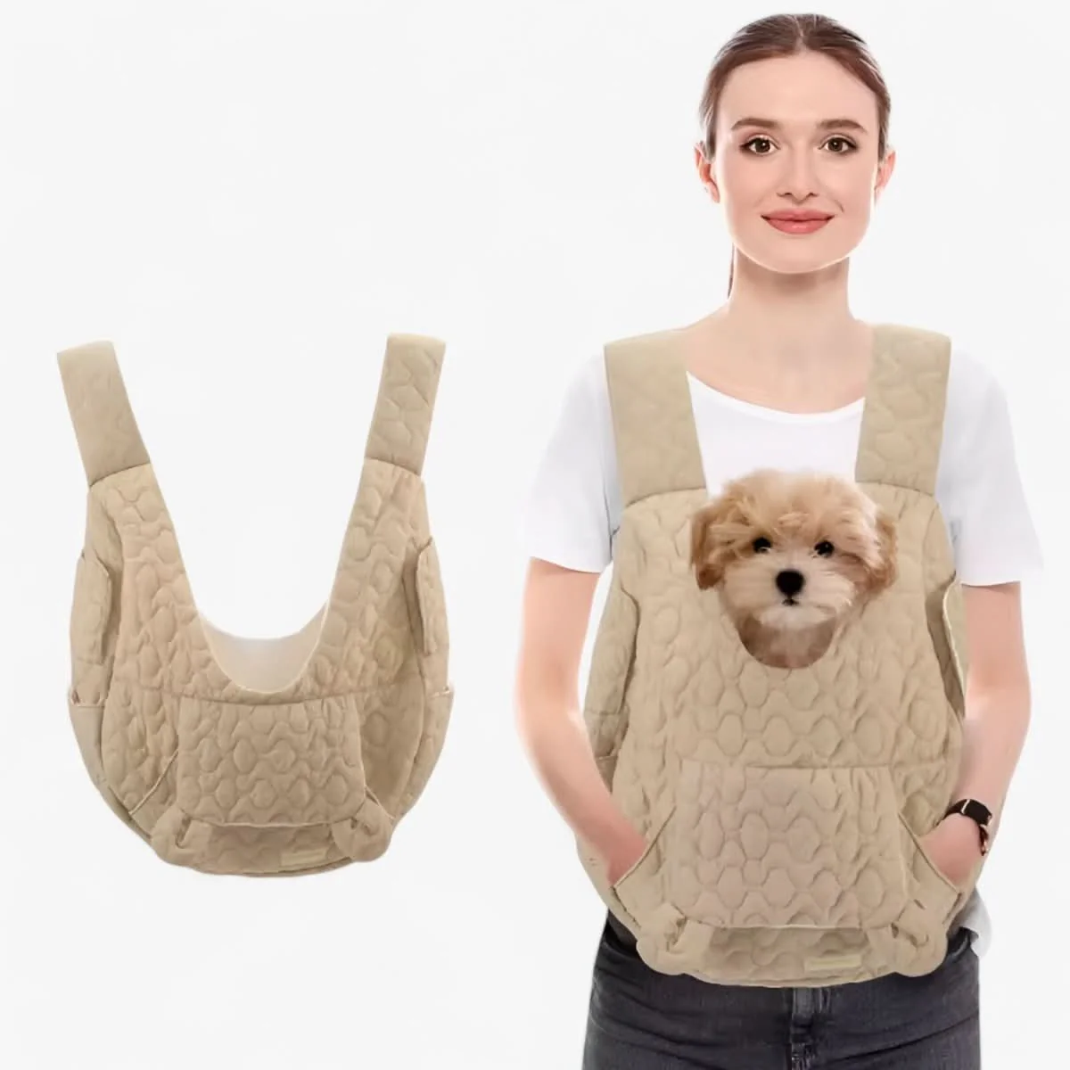 Pet Carrier for Cats & Small Dogs | Waterproof Travel Carrier | Foldable, Up to 22 lb - Image 7