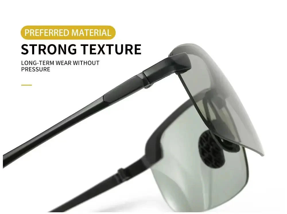 Photochromic Sunglasses | Self-Tinting Lenses | Lightweight Frame | Glare Reduction - Image 4
