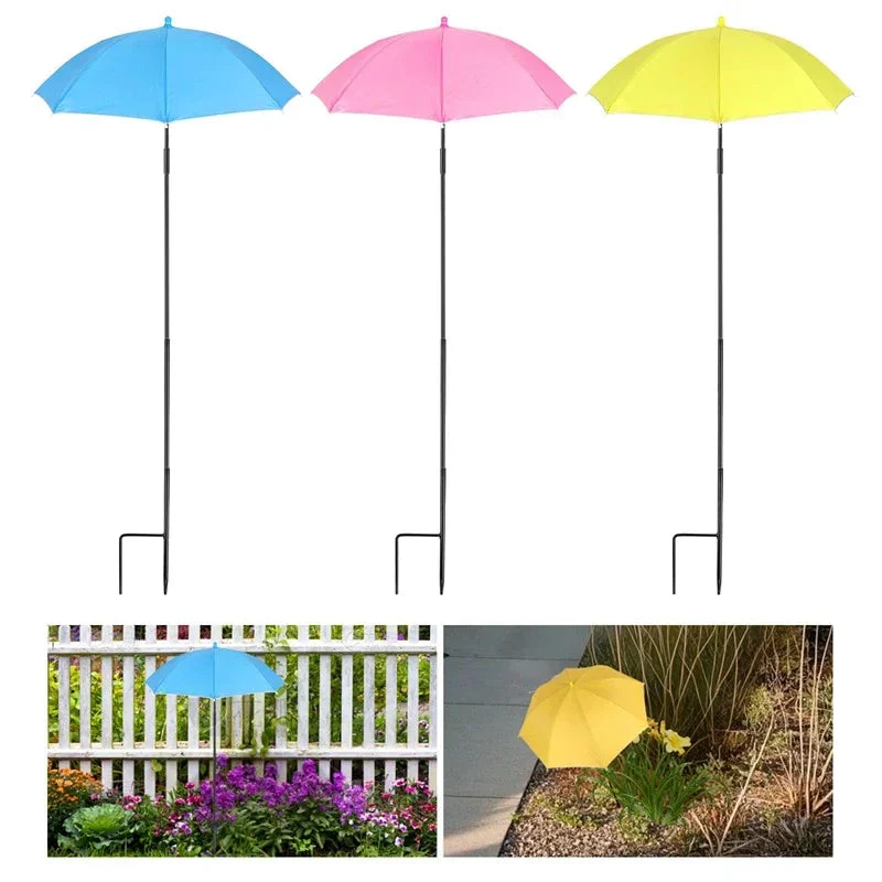 Plant Sunshade | Adjustable Height & Angle | UV-Resistant Polyester Fabric | 24 in Diameter - Image 2