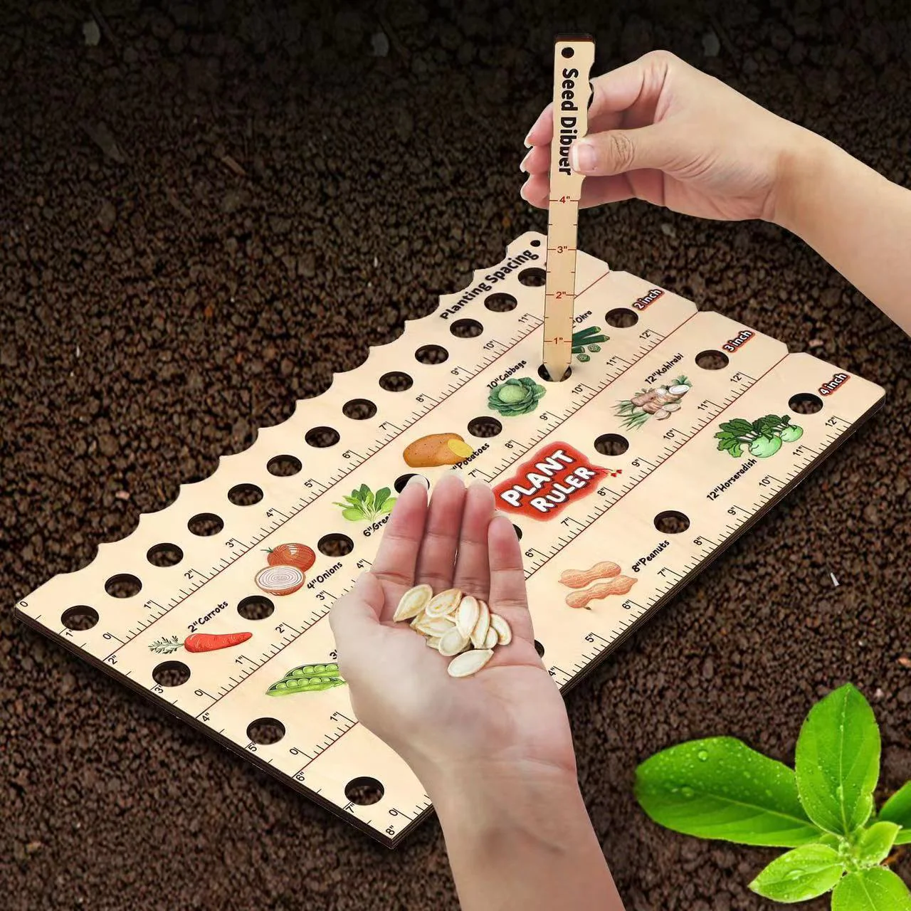 PlantRuler – Perfect Seed Spacing and Depth for Thriving Plants - Image 2