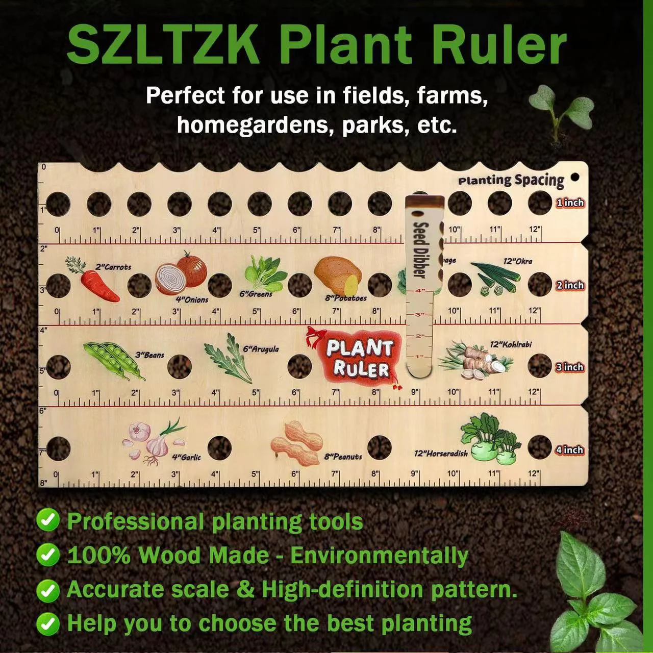 PlantRuler – Perfect Seed Spacing and Depth for Thriving Plants - Image 6