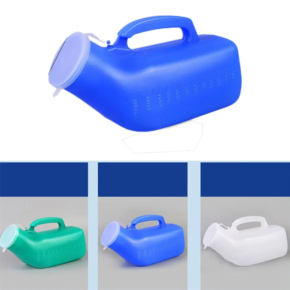 Portable Urinal for Men & Seniors | Leak-Resistant Ergonomic Grip | 40.6 fl oz Capacity