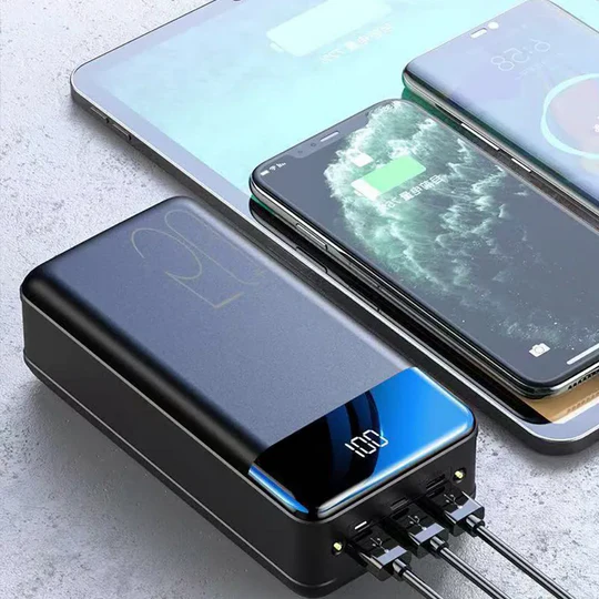 Power Bank | 50,000 mAh Ultra-High Capacity | USB-C & USB-A Fast Charging | Compact Travel Ready - Image 2
