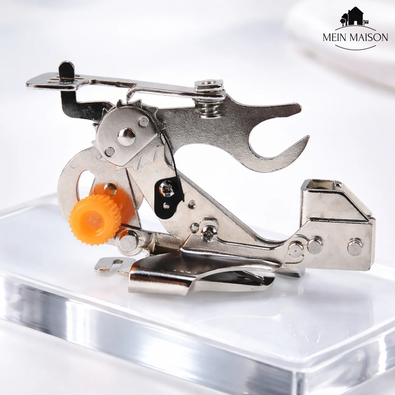 Presser Foot for Sewing Machines | Adjustable Pleats & Ruffles | 4 Settings, Easy Knob Adjustment - Image 4