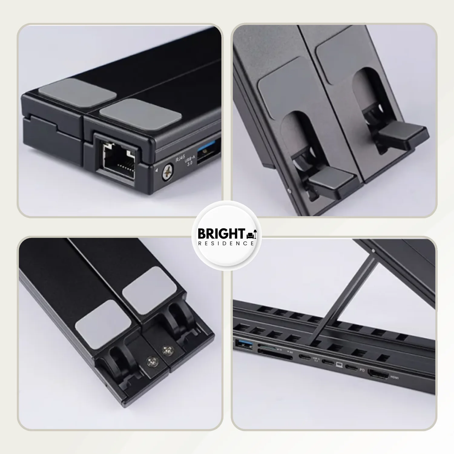 ProDock Stand – 8-in-1 Hub & Laptop Riser in One! - Image 4