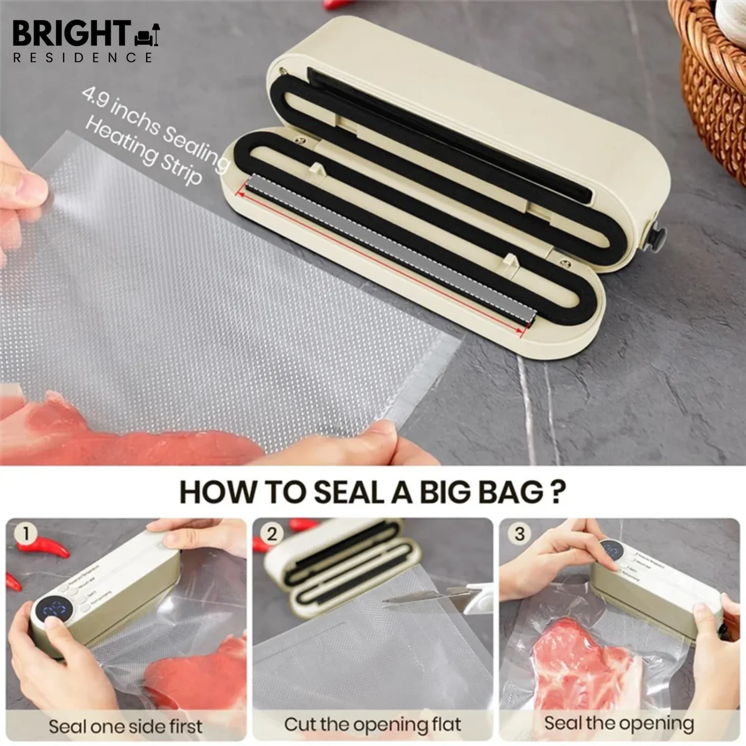 ProtectSeal – 3-in-1 Portable Vacuum Sealer for Home & Travel - Image 9
