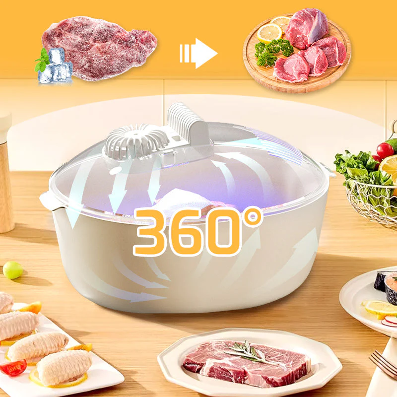 QuickThaw Pro – Thawing Food Quickly, Freshly, and Germ-Free Every Time