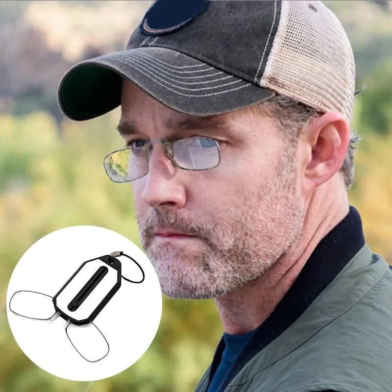 Reading Glasses | Foldable Temple-less Design | Ultra-Light Plastic Frame | +1.0 to +4.0 Strengths - Image 2
