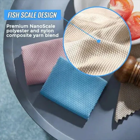 Reusable Cleaning Cloths 5-Pack | Streak-Free Microfiber Weave | Highly Absorbent & Quick-Drying - Image 3