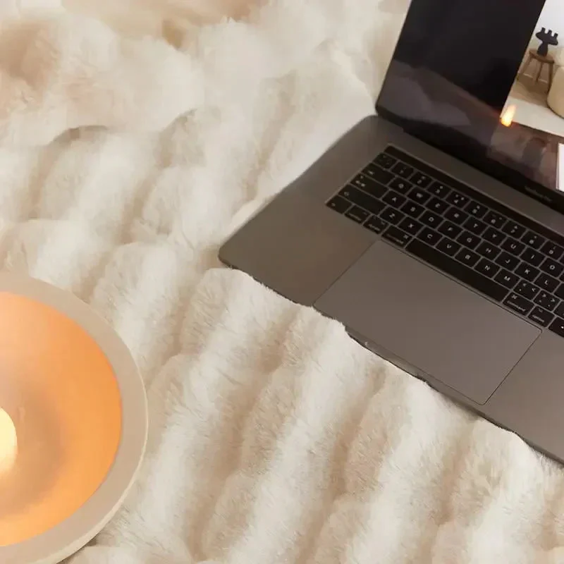 Reversible Blanket | Plush & Smooth Double-Sided | Polyester Fleece | Year-Round Warmth - Image 4