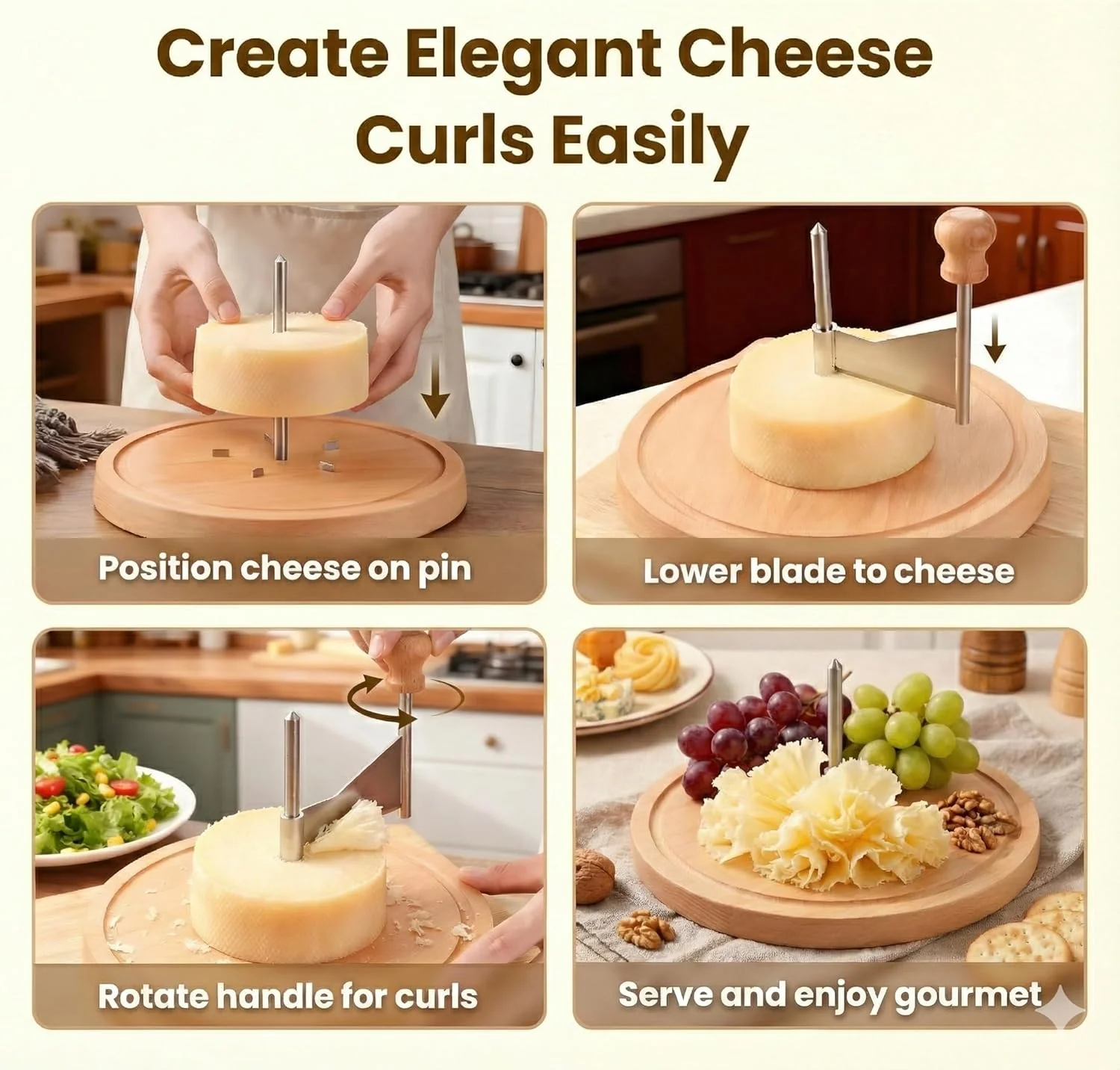 RosiCheese - Instantly Create Stunning, Gourmet Cheese Rosettes - Image 5