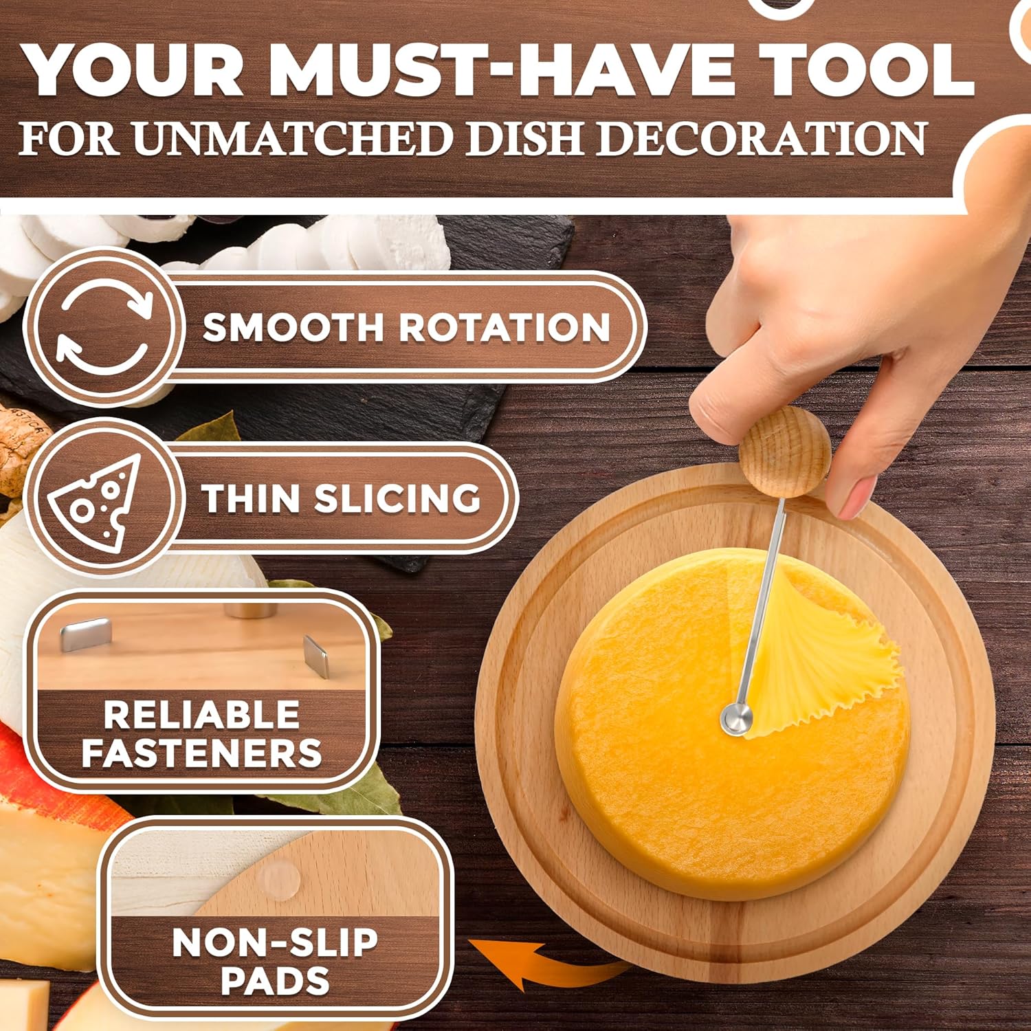 RosiCheese - Instantly Create Stunning, Gourmet Cheese Rosettes - Image 6