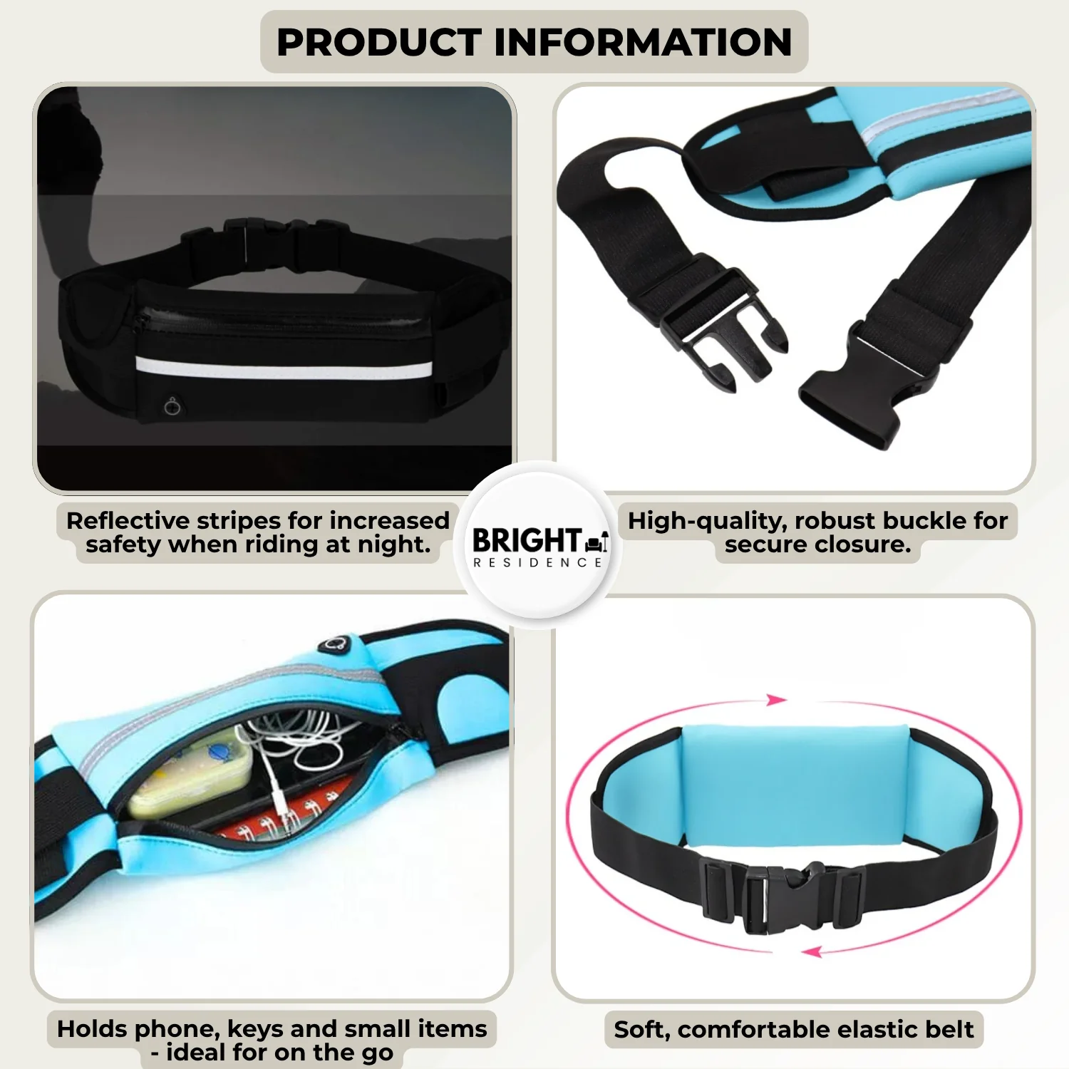 1+1 FREE | RunMate - The perfect belt bag for sports, travel & everyday life - Image 4
