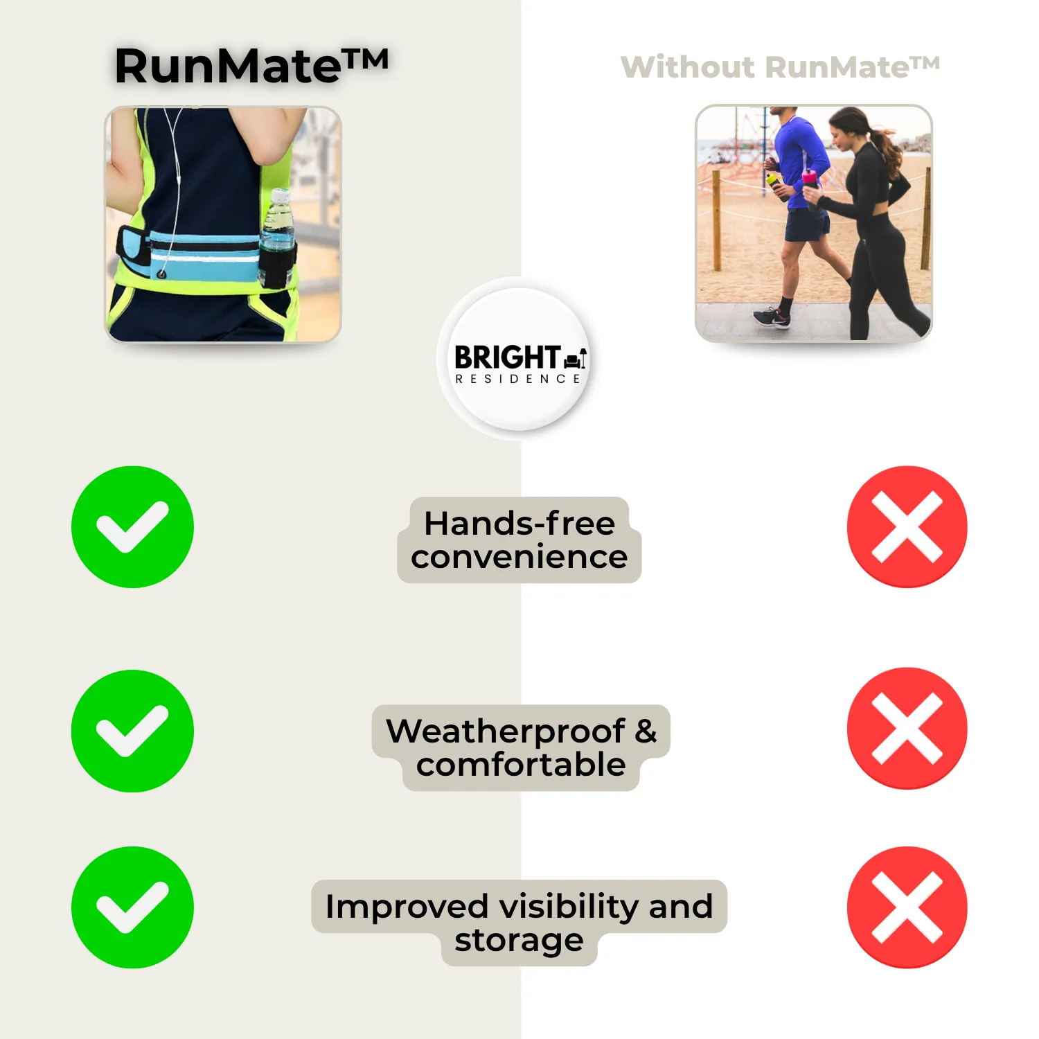 1+1 FREE | RunMate - The perfect belt bag for sports, travel & everyday life - Image 6