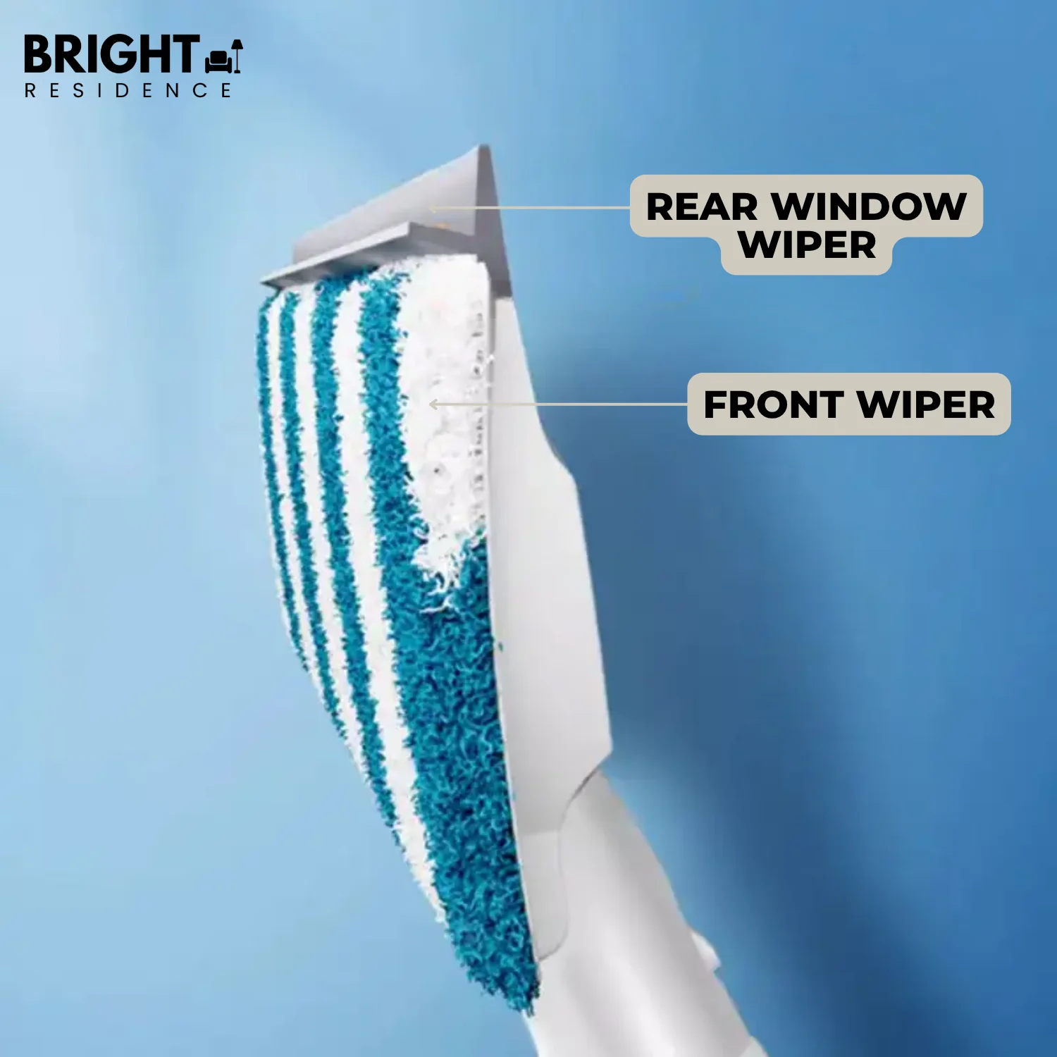 ShineSweep – The Ultimate Window Cleaner – Dual Blade, Spray & Reach - Image 2