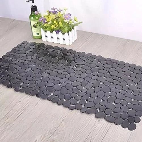 Shower & Bath Mat | Anti-Slip Textured Surface | Drainage Holes & Quick-Drying | Safer Bathing - Image 3