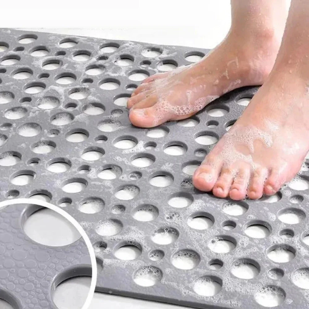 Shower Mat | Non-Slip & Antibacterial | Suction Bottom | Soft & Comfortable - Image 4