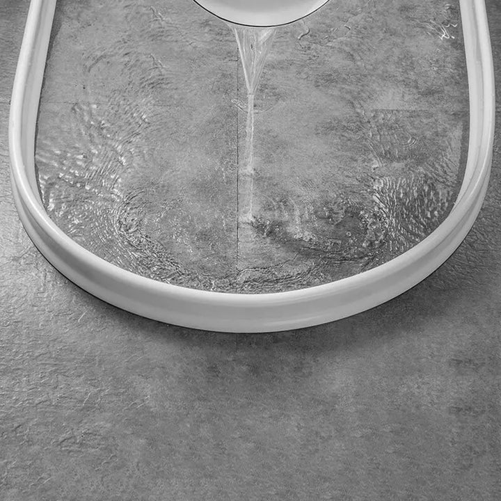 Shower Water Barrier | Flexible Self-Adhesive Seal | Water-Repellent Silicone | Dry Floor - Image 2