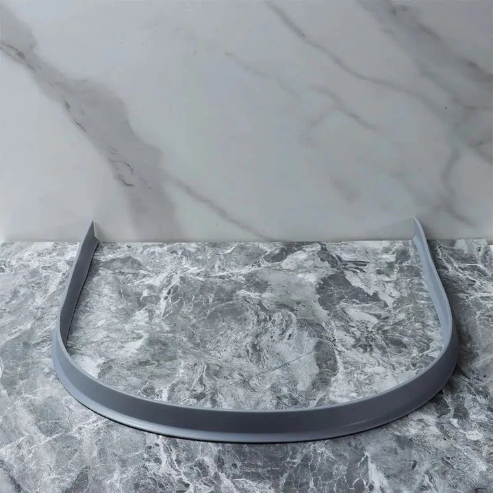 Shower Water Barrier | Flexible Self-Adhesive Seal | Water-Repellent Silicone | Dry Floor - Image 3