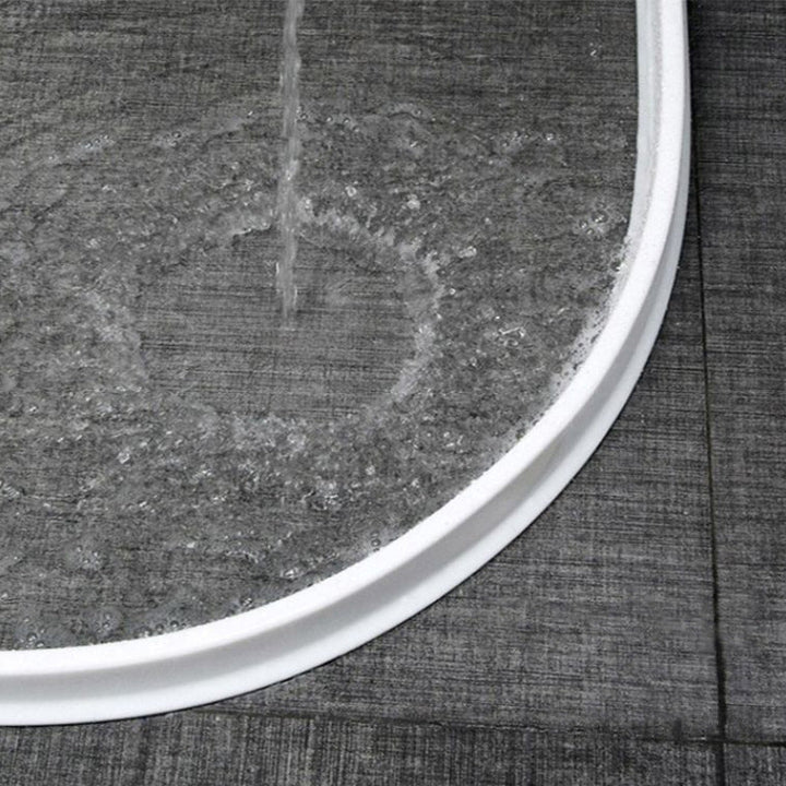 Shower Water Barrier | Flexible Self-Adhesive Seal | Water-Repellent Silicone | Dry Floor - Image 5