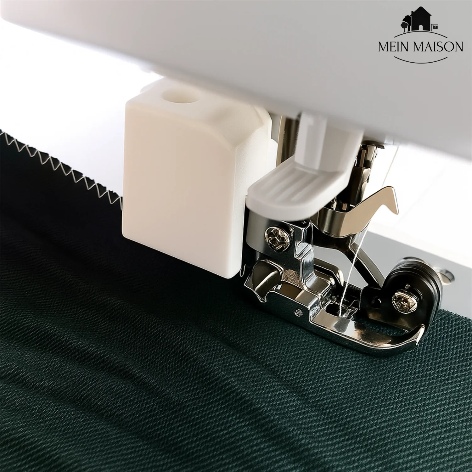 Side Cutter Foot for Sewing Machines | Cuts & Sews Simultaneously | Durable Metal Construction - Image 2