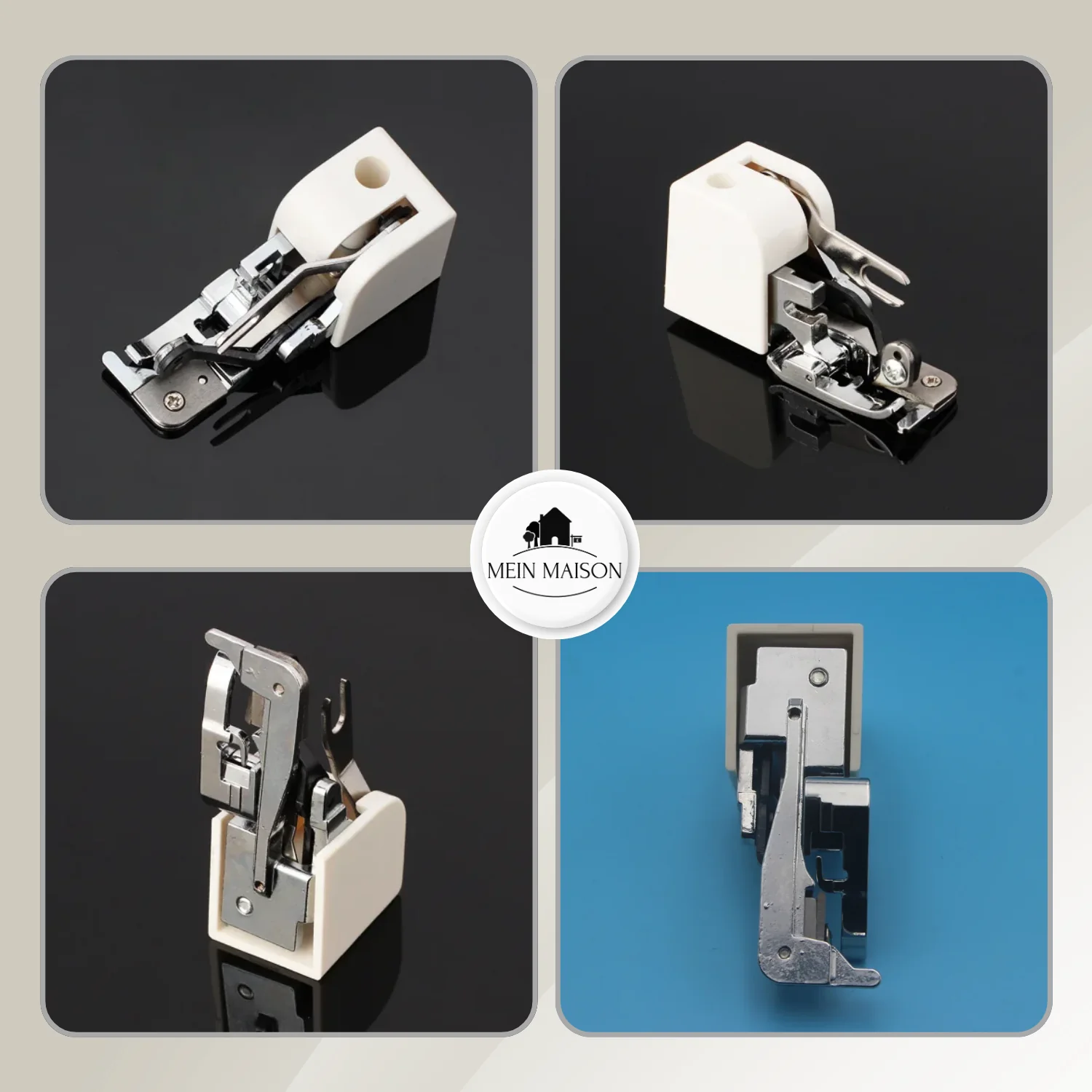 Side Cutter Foot for Sewing Machines | Cuts & Sews Simultaneously | Durable Metal Construction - Image 3