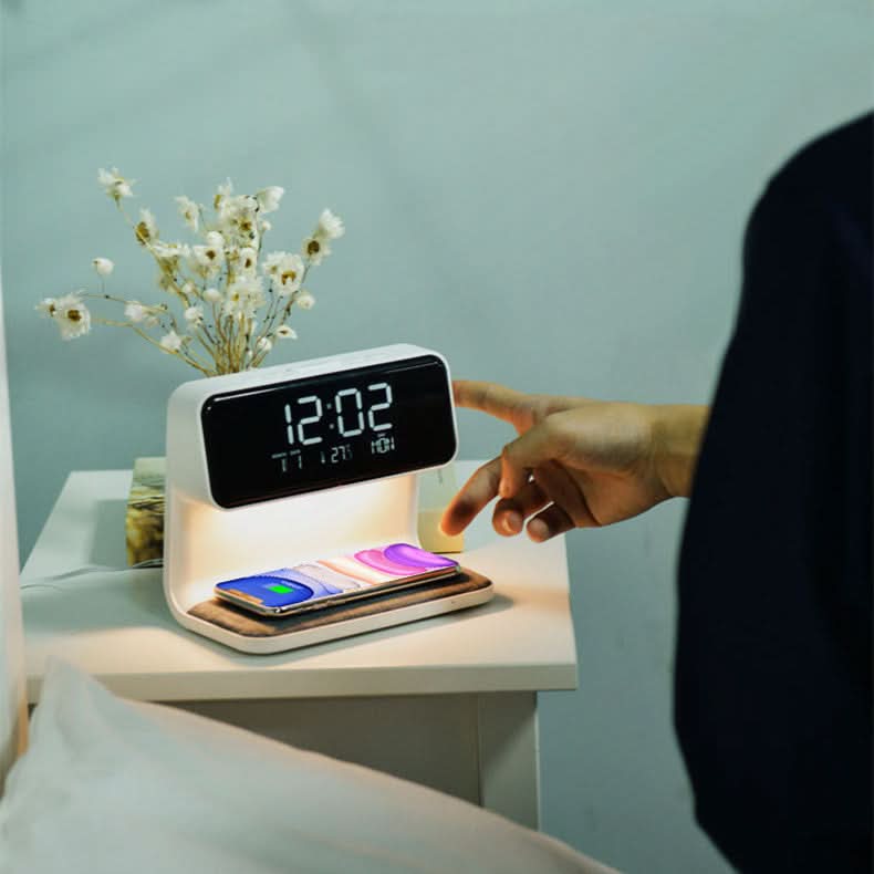 SmartDock – Free Your Nightstand with Light, Charging Station & Alarm Clock - Image 3