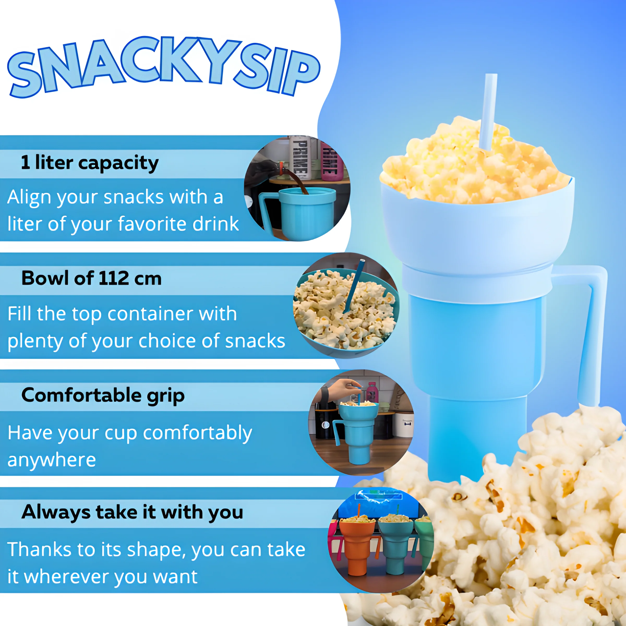 SnackSipper - Enjoy Drinks and Snacks Effortlessly Together - Image 2