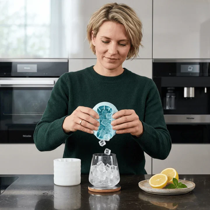 SnowFlex – Effortless Fresh Ice Cubes Every Time
