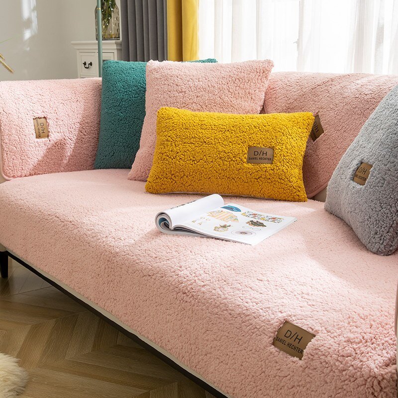 Sofa Cover | Elastic Non-Slip Fit | Soft Stretch Fabric & Machine Washable | Stain Protection - Image 2