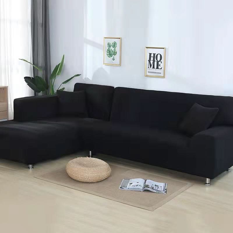 Sofa Cover | Elastic Stretch Fit | Polyester Blend & Non-Slip | Easy Care - Image 2