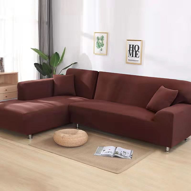 Sofa Cover | Elastic Stretch Fit | Polyester Blend & Non-Slip | Easy Care - Image 3