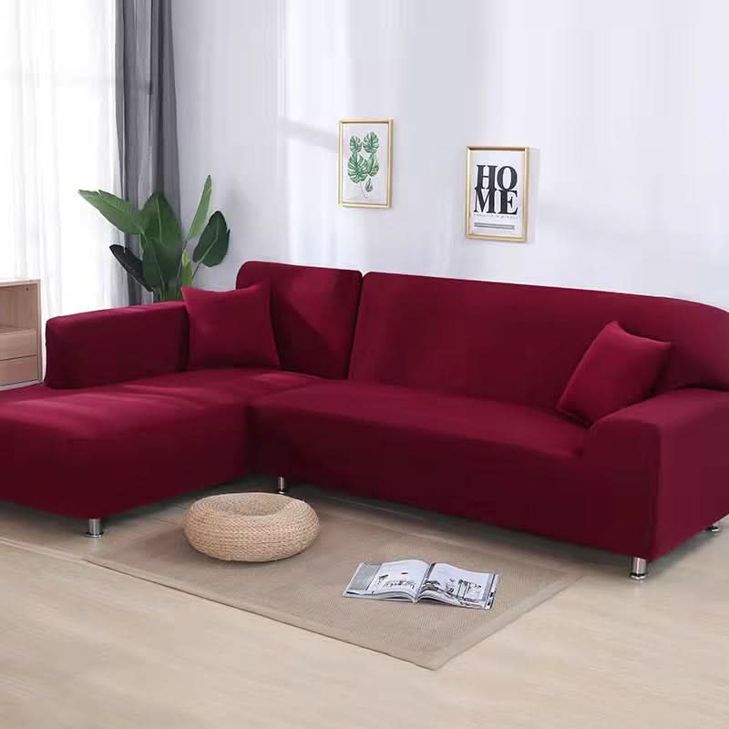 Sofa Cover | Elastic Stretch Fit | Polyester Blend & Non-Slip | Easy Care - Image 6
