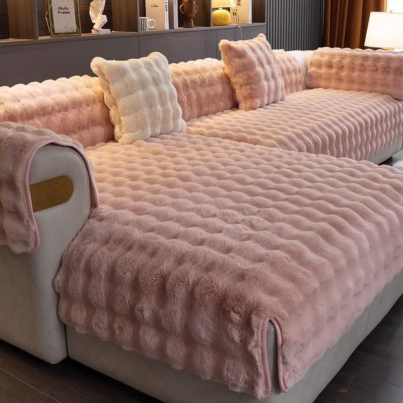 Sofa Cover for Pets & Families | Non-Slip Elegant Design | Machine Washable & Durable Fabric - Image 10