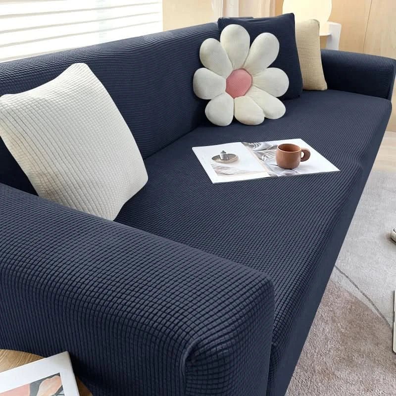 Sofa Cover for Pets & Family | Soft Jacquard Design | Machine Washable & Breathable - Image 11