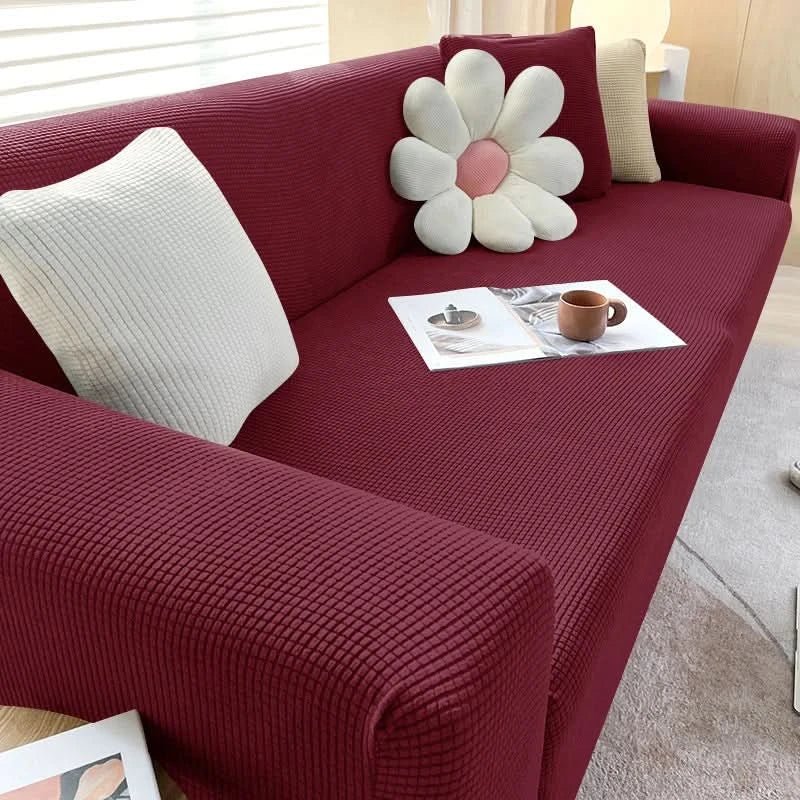 Sofa Cover for Pets & Family | Soft Jacquard Design | Machine Washable & Breathable - Image 12