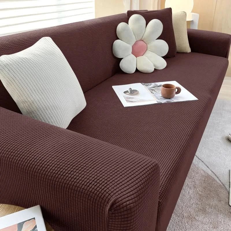 Sofa Cover for Pets & Family | Soft Jacquard Design | Machine Washable & Breathable - Image 13