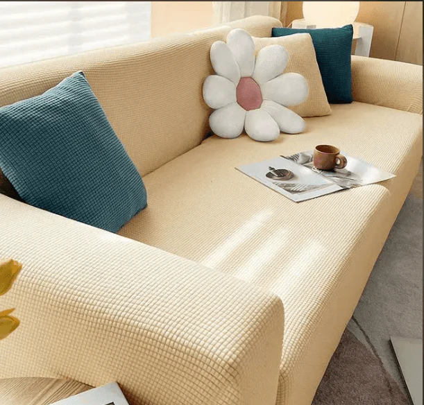 Sofa Cover for Pets & Family | Soft Jacquard Design | Machine Washable & Breathable - Image 8
