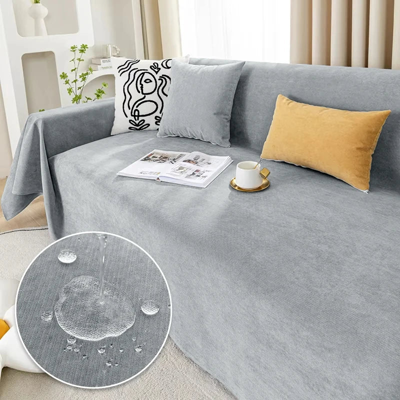 Sofa Throw & Cover | Water-Repellent & Scratch-Resistant | Polyester Blend, Machine Washable