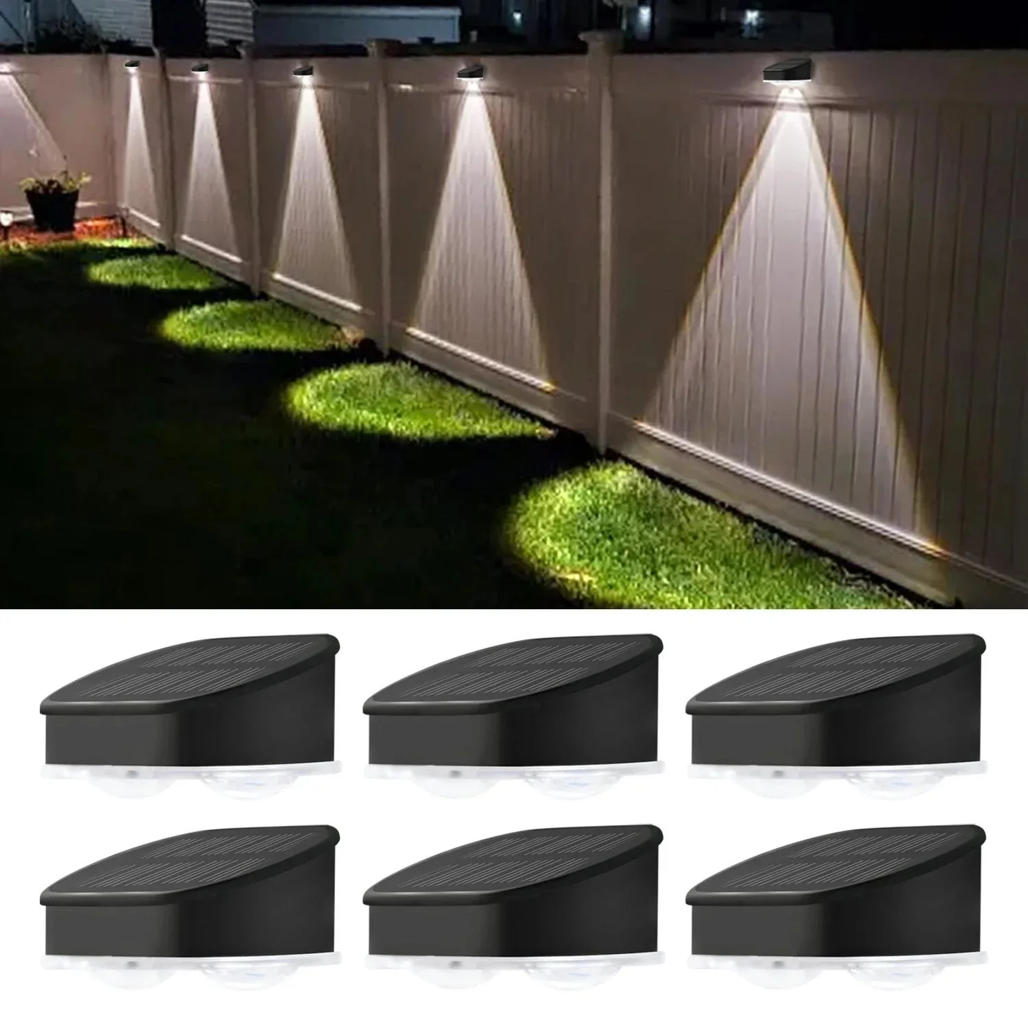 Solar Outdoor Wall Light | Ultra-Bright Color-Changing | Weatherproof