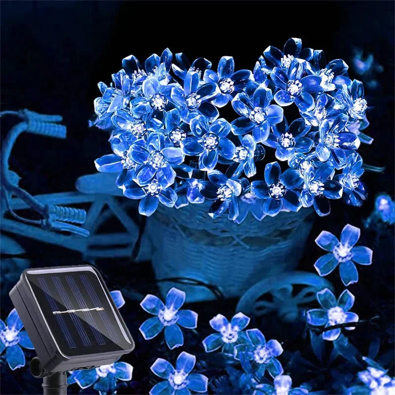Solar String Lights | Solar Powered & Weatherproof | Up to 100 LEDs | Multiple Modes & Dusk Sensor