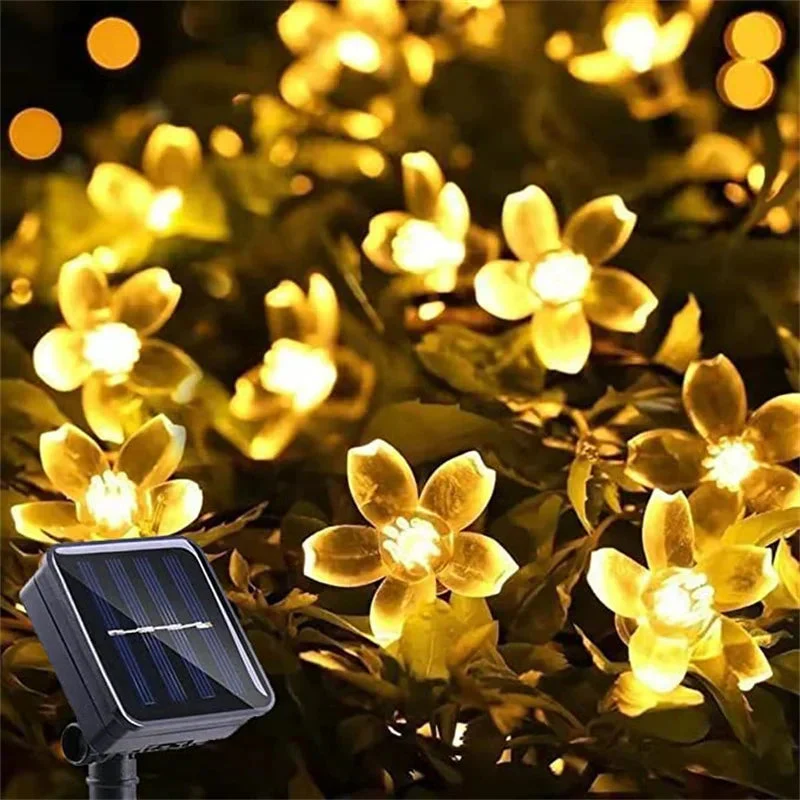 Solar String Lights | Solar Powered & Weatherproof | Up to 100 LEDs | Multiple Modes & Dusk Sensor - Image 7